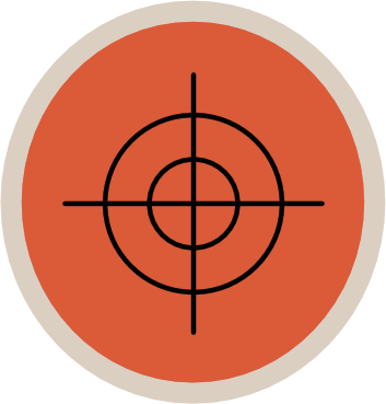 Zielscheibe Icon - Zielgenau